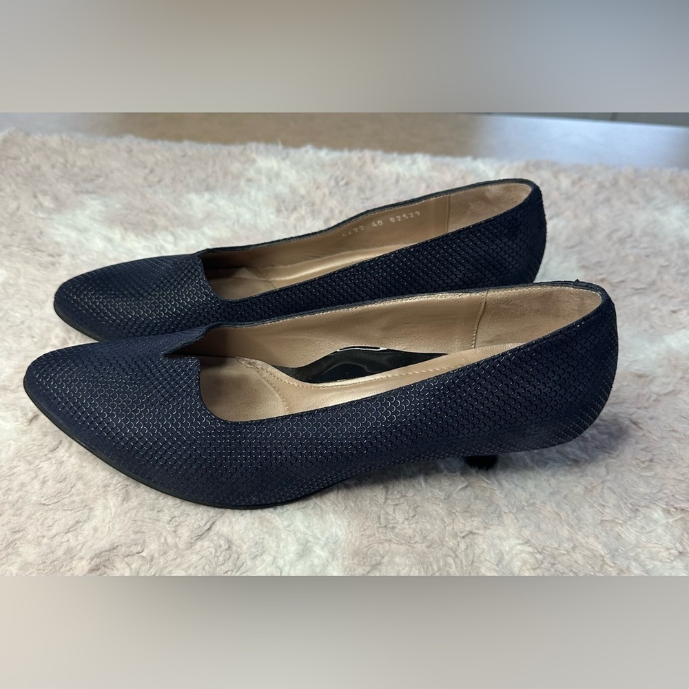 BeautiFeel Navy Elegance Heels - Picture 4 of 11